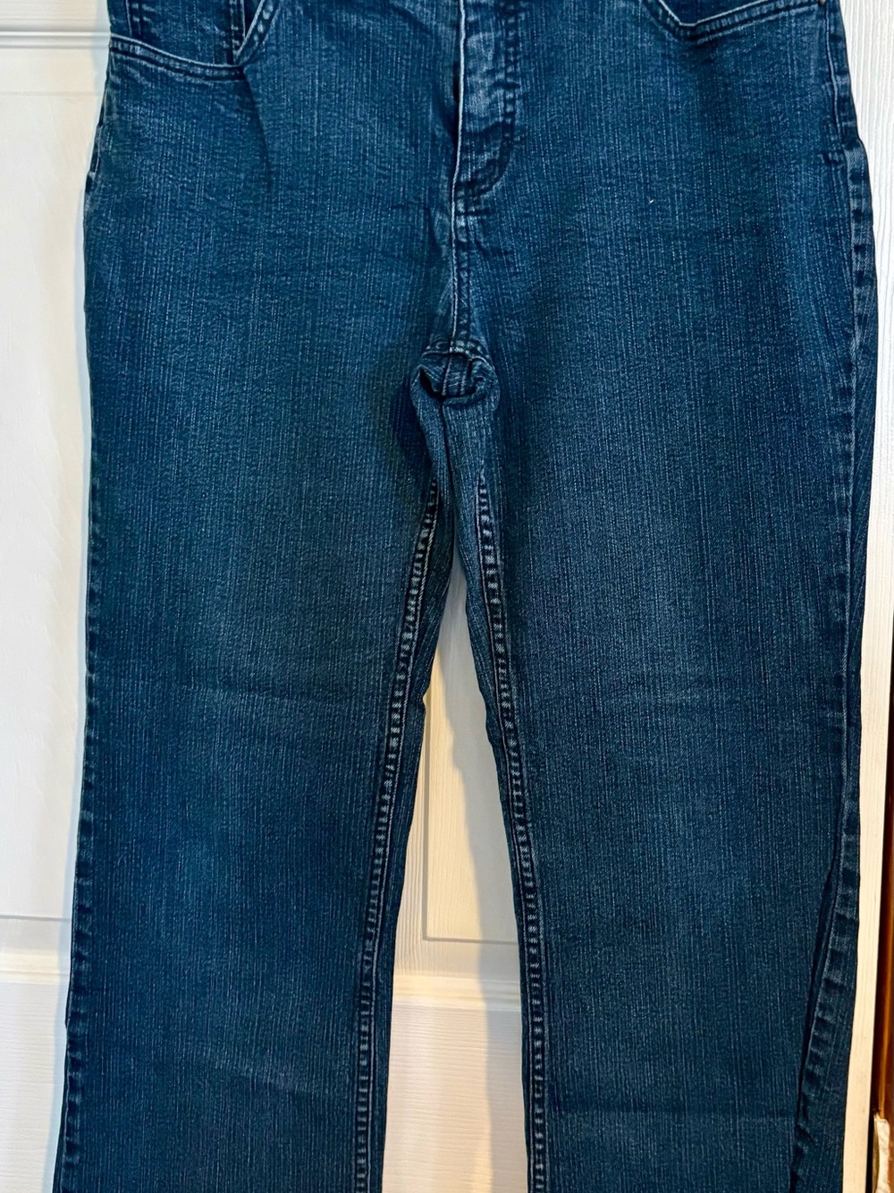 Women's Boot Cut Jeans in Dark Blue